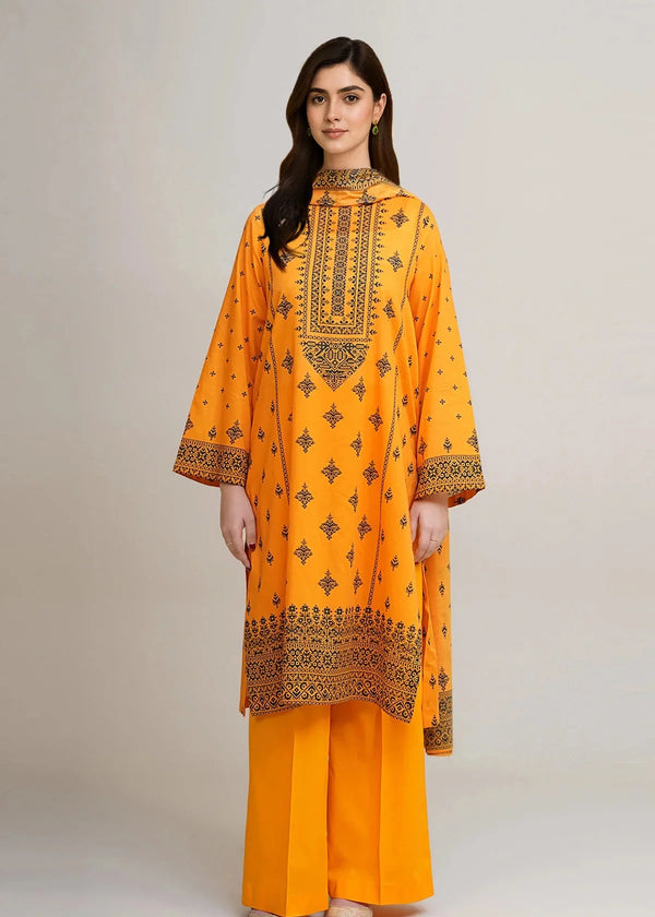 '-30% 3 Piece - Printed Suit - X6233